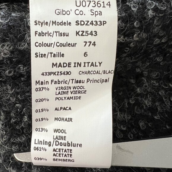 Michael Kors Collection Italy Womens Black Leather Short Sleeve Dress size 6 - Picture 10 of 14